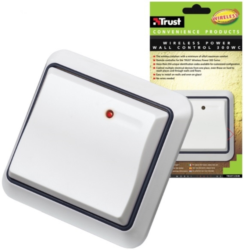 TRUST ZWIRELESS TRUST POWER WALL CONTROL 300WC TRUST ZWIRELESS TRUST POWER WALL CONTROL 300WC